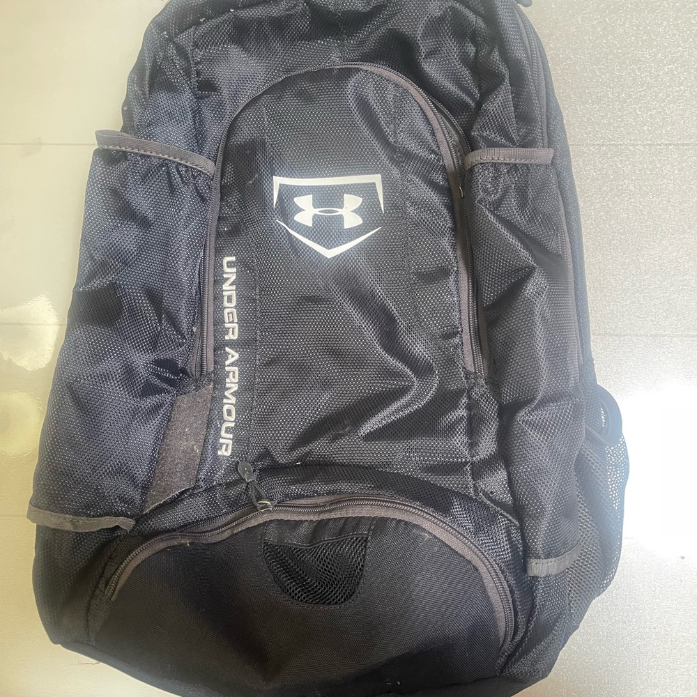 Under Armour Black and Gray Men's Backpack